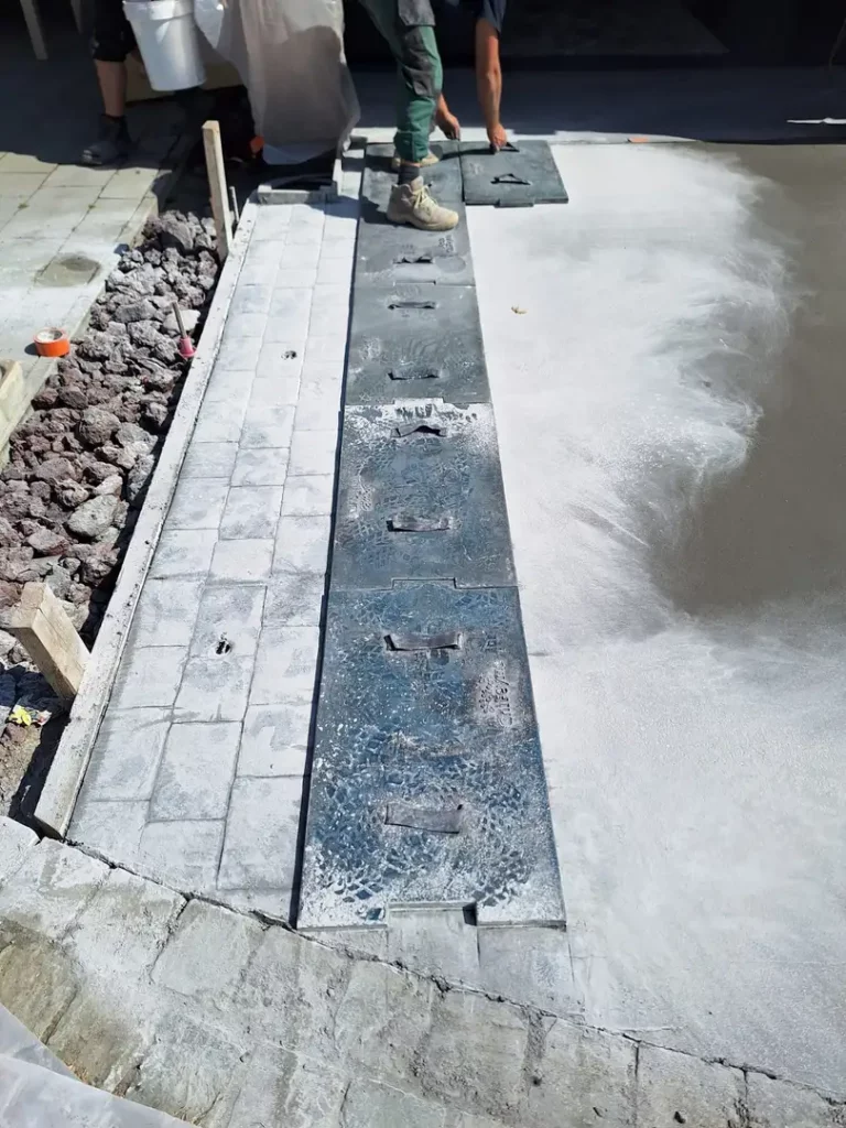 Béton poli & imprimé