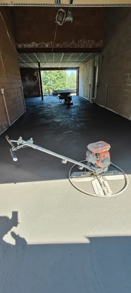 Béton poli & imprimé