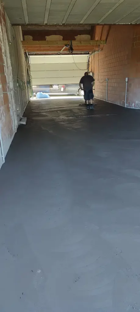 Béton poli & imprimé