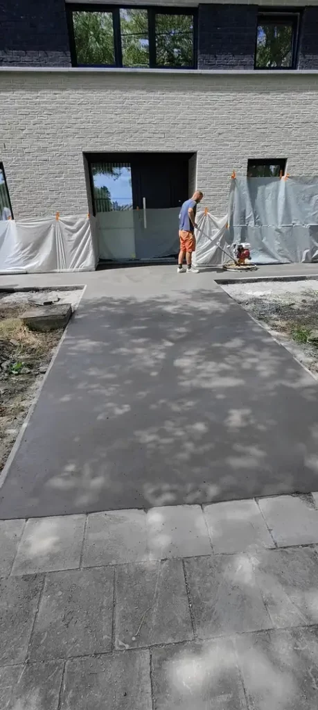 Béton poli & imprimé