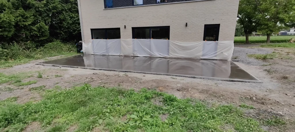 Béton poli & imprimé