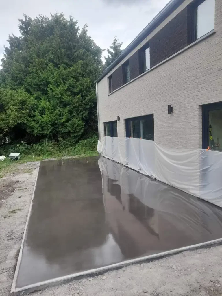 Béton poli & imprimé