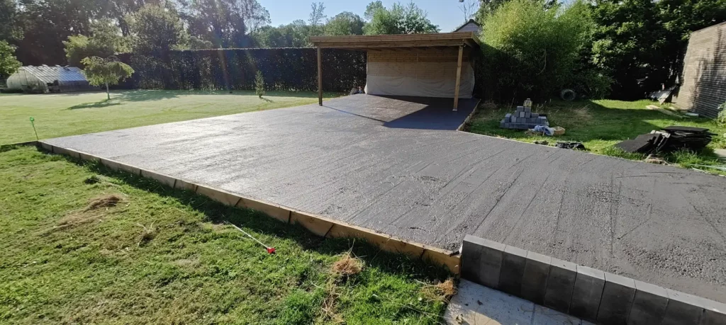 Béton poli & imprimé