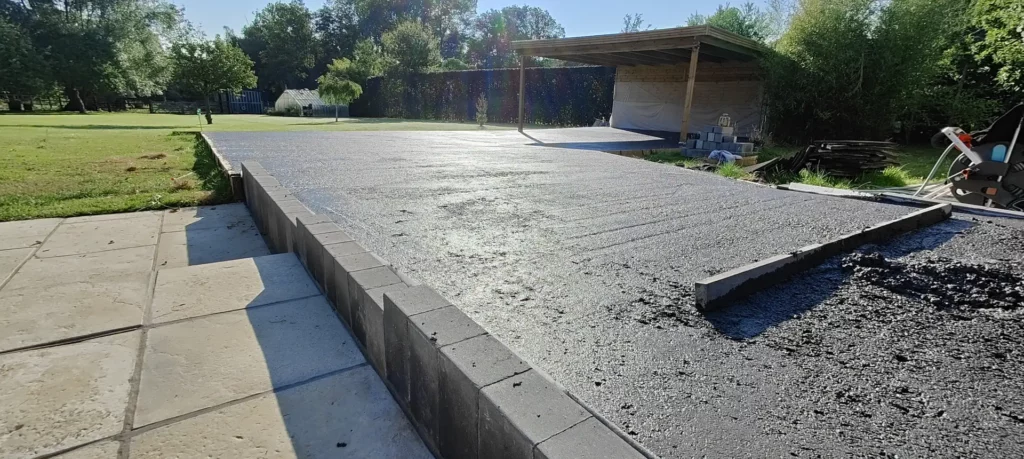 Béton poli & imprimé