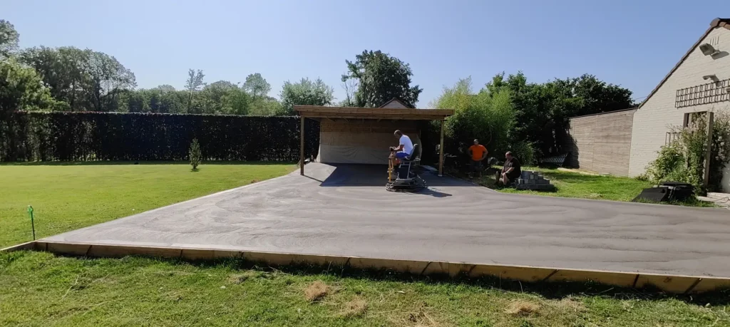 Béton poli & imprimé