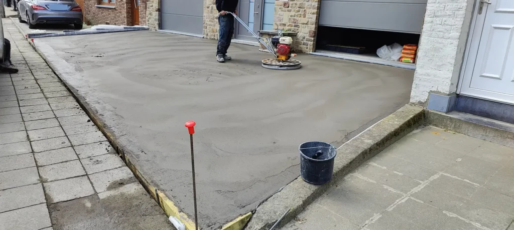 Béton poli & imprimé