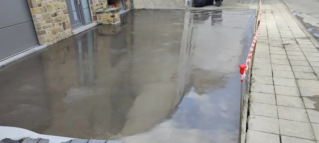 Béton poli & imprimé