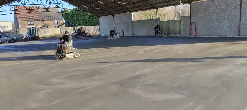 Béton poli & imprimé