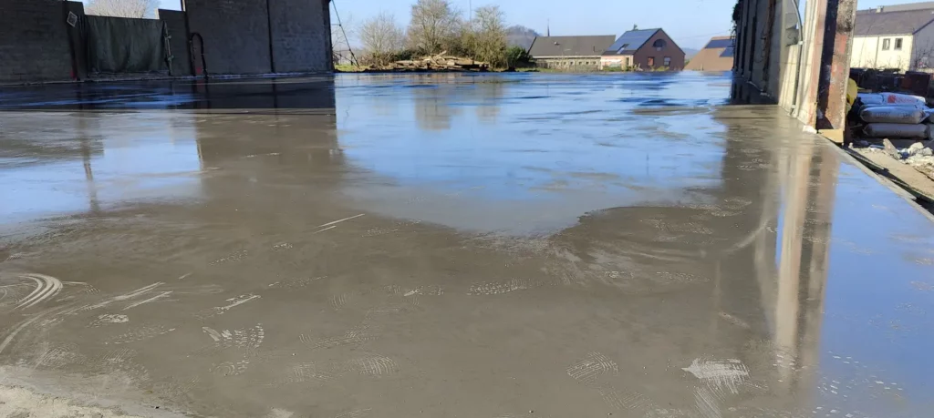 Béton poli & imprimé
