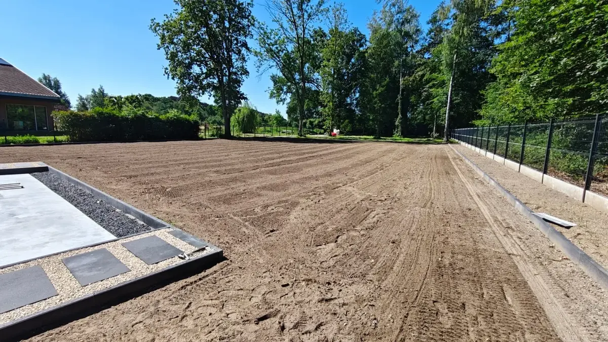 Aménagement complet autour d'une maison neuve — D.L Aménagements Extérieurs, photo 4 sur 10