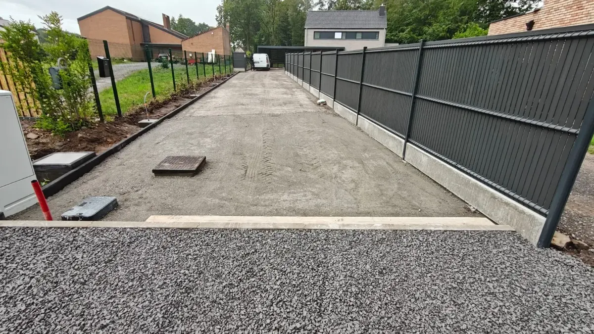 Aménagement complet autour d'une maison neuve — D.L Aménagements Extérieurs, photo 5 sur 10