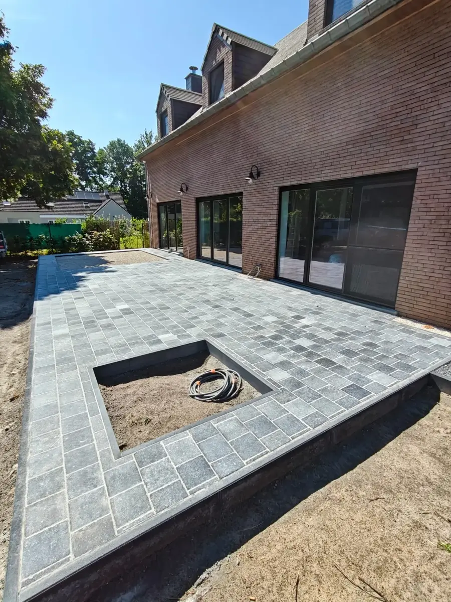Allée, terrasse et portail — D.L Aménagements Extérieurs, photo 6 sur 10